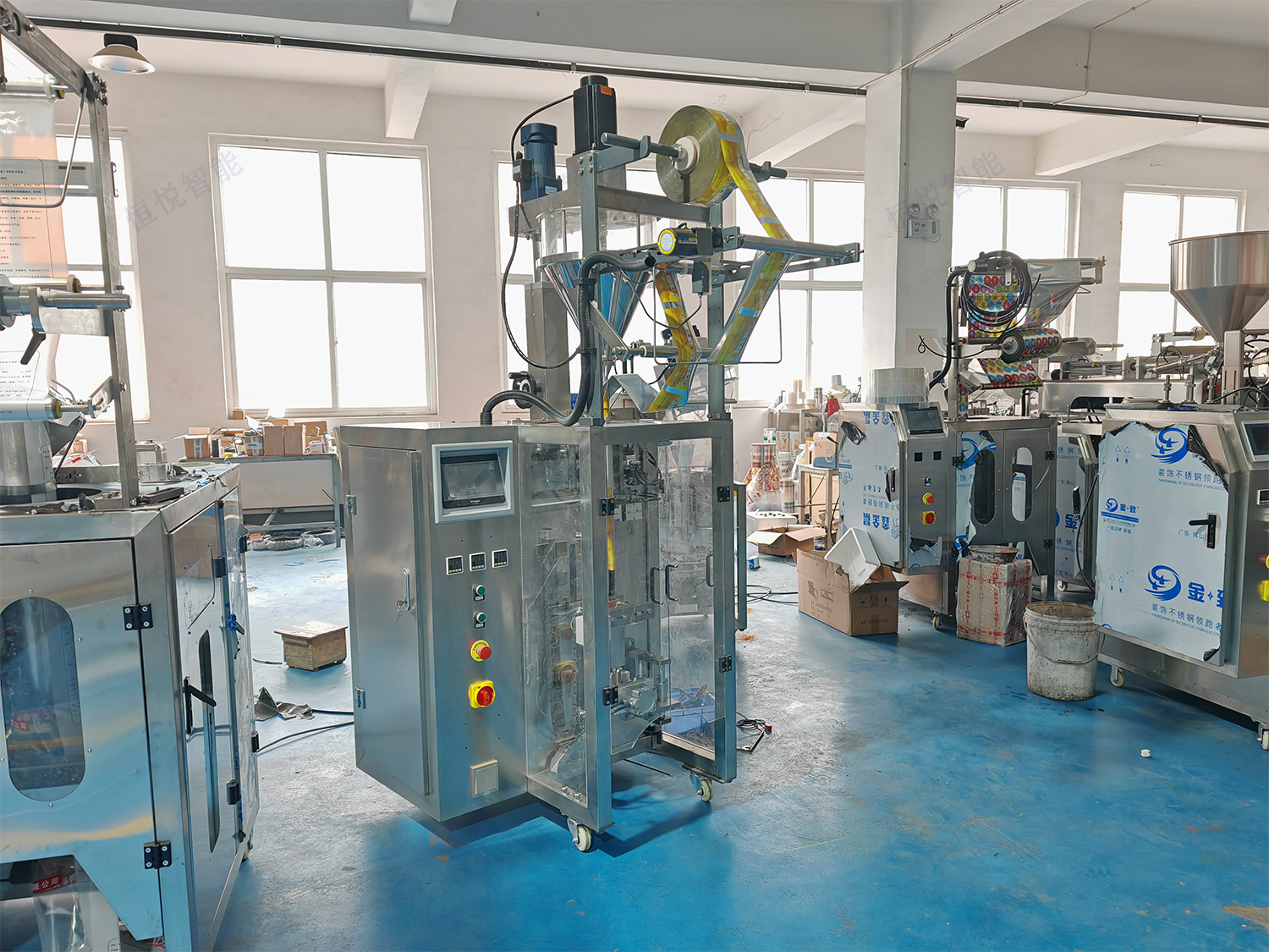 圓角袋山藥粉包裝機(jī) 圓角袋山藥粉包裝機(jī)